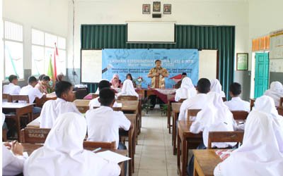 Kegiatan Latihan Kepemimpinan Siswa dan Majelis Perwakilan Kelas SMKN 1 Punggelan Tahun 2019