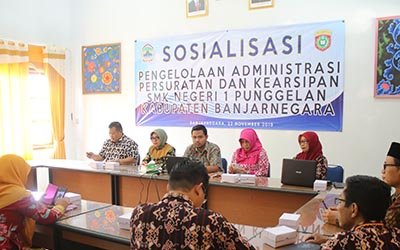 Sosialisasi Persuratan dan Kearsipan dari Dinas Kearsipan dan Perpustakaan Provinsi Jawa Tengah