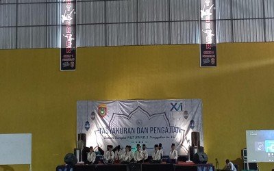 Tasyakuran dan Pengajian Dalam Rangka HUT SMK Negeri 1 Punggelan ke-16