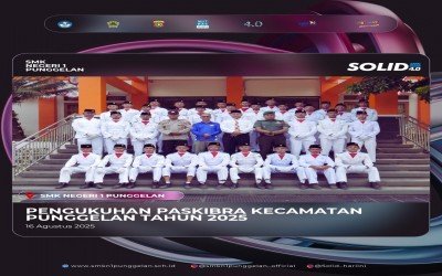 PENGUKUHAN PASKIBRA KECAMATAN PUNGGELAN TAHUN 2025