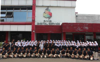 Kegiatan Kunjungan Industri Kompetensi SIJA SMKN 1 Punggelan tahun 2019